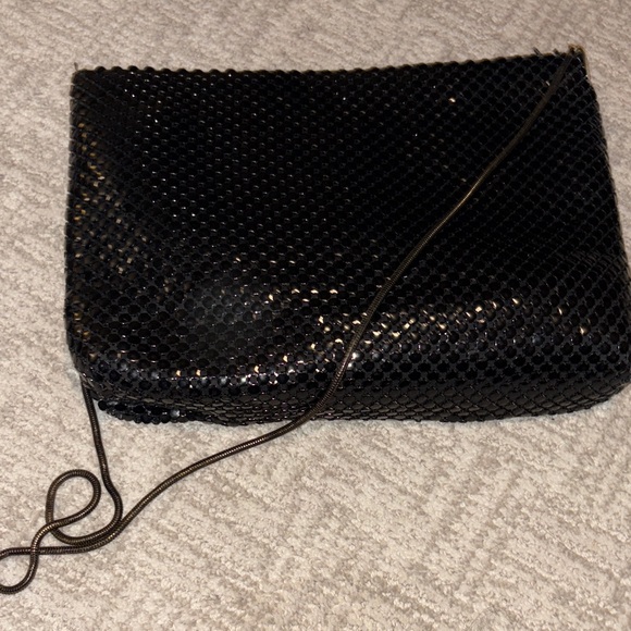 Handbags - Vintage Elegant Black Mesh Evening Bag